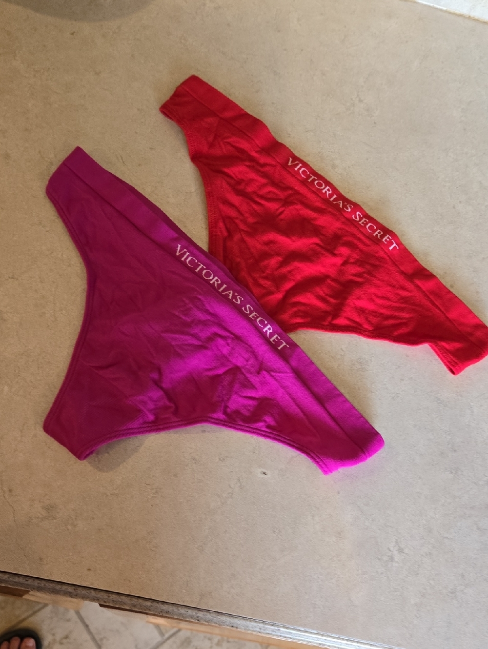 2 Pair Of Victoria's Secret Thongs